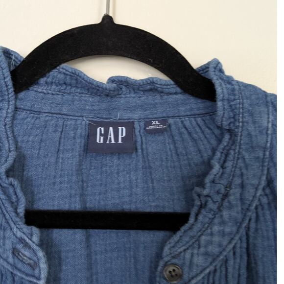 GAP Blue Mini Dress - Picture 3 of 10